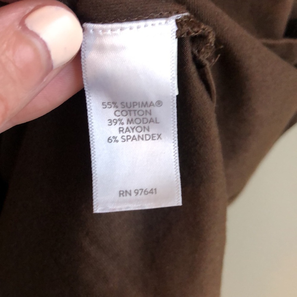 J.Jill Cotton T-shirt - size M - Picture 5 of 6